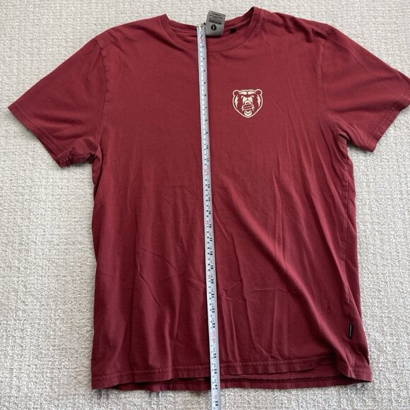 Gongshow Gear Red Bear Logo T-Shirt Men Size Large Canada Hockey Est. 2002 Read* - Picture 11 of 14